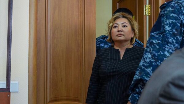 Вице-министр образования Казахстана Эльмира Суханбердиева на судебном заседании - Sputnik Кыргызстан