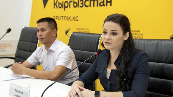 Директор коммунального предприятия Бишкектеплоэнерго Виктория Мозгачева - Sputnik Кыргызстан