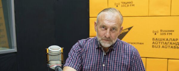 Президент Международной ассоциации ветеранов подразделения антитеррора Альфа в КР Юрий Погиба - Sputnik Кыргызстан