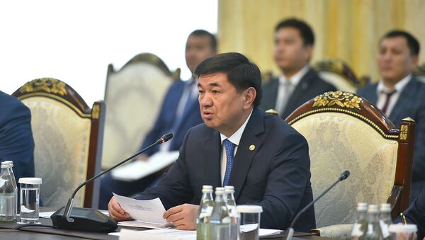 Премьер-министр Кыргызской Республики Мухаммедкалый Абылгазиев. Архивное фото - Sputnik Кыргызстан