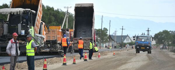 Реконструкция объездной автодороги Балыкчи — Чолпон-Ата — Корумду - Sputnik Кыргызстан