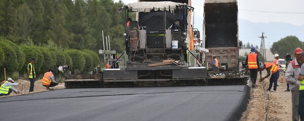 Реконструкция объездной автодороги Балыкчи — Чолпон-Ата — Корумду - Sputnik Кыргызстан