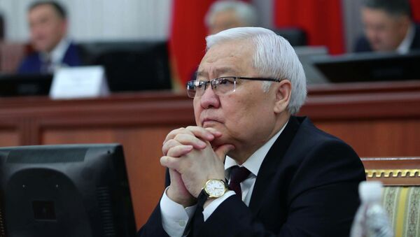 Постоянный представитель Правительства в Жогорку Кенеше Ашырбек Темирбаев. Архивное фото - Sputnik Кыргызстан