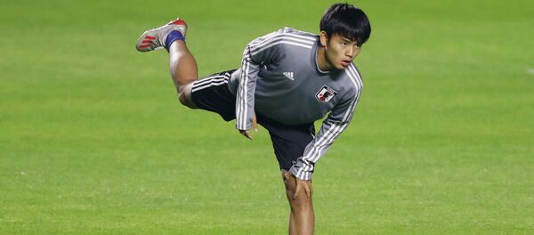 Японский футболист Takefusa Kubo - Sputnik Кыргызстан