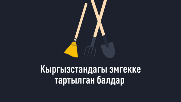Кыргызстандагы эмгекке тартылган балдар  - Sputnik Кыргызстан