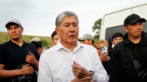 Бывший президент Кыргызстана Алмазбек Атамбаев. Архивное фото - Sputnik Кыргызстан