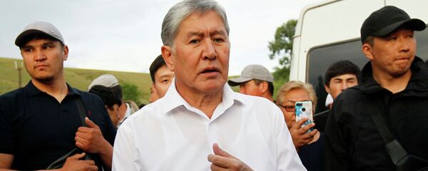 Бывший президент Кыргызстана Алмазбек Атамбаев. Архивное фото - Sputnik Кыргызстан