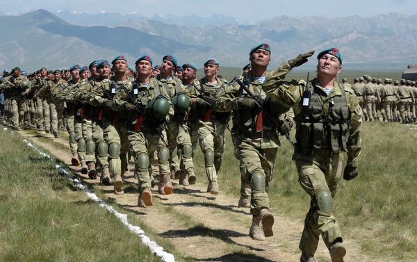 Специальные тактические учения Сары-Таш — 2019 в Чон-Алае - Sputnik Кыргызстан