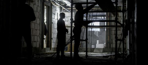 Курулуш иштери. Архив - Sputnik Кыргызстан