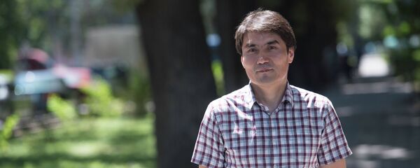 Жогорку Кеңештин VI чакырылышынын маалымат кызматынын жетекчиси Ибраим Нуракун уулу - Sputnik Кыргызстан