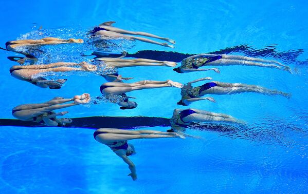 Чемпионат мира FINA 2019. Синхронное плавание. Комбинация. Произвольная программа - Sputnik Кыргызстан