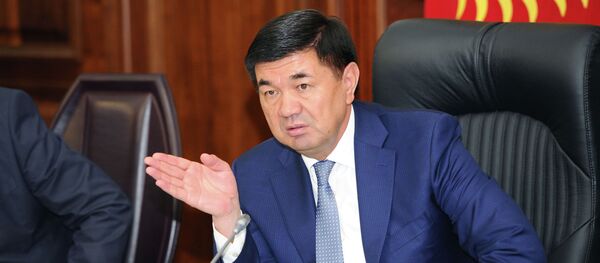 Премьер-министр Мухаммедкалый Абылгазиев - Sputnik Кыргызстан