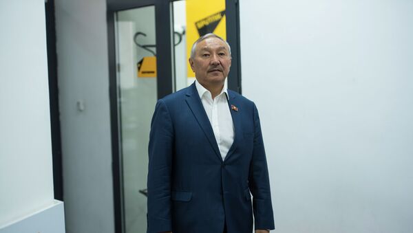Депутат Жогорку Кенеша Бактыбек Турусбеков - Sputnik Кыргызстан