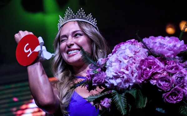 Победительница ежегодного всероссийского конкурса красоты Miss MAXIM 2019 Виктория Цуранова - Sputnik Кыргызстан