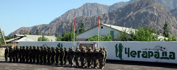 Пограничная застава в селе Ак-Сай - Sputnik Кыргызстан