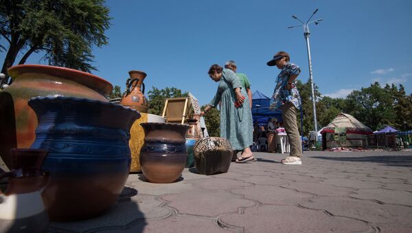 Ежегодный фестиваль традиционной культуры и ремесел Оймо в Бишкеке. Архивное фото - Sputnik Кыргызстан