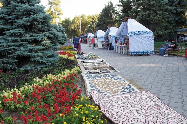 Ежегодный фестиваль традиционной культуры и ремесел Оймо в Бишкеке - Sputnik Кыргызстан