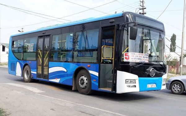В Бишкеке запустили новый автобусный маршрут №5 - Sputnik Кыргызстан