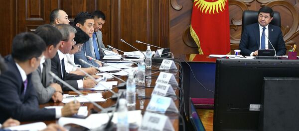 Премьер-министр Мухаммедкалый Абылгазие Премьер-министр Мухаммедкалый Абылгазие - Sputnik Кыргызстан