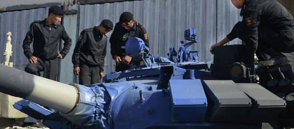 Международный чемпионат Танковый биатлон в Алабино Международный чемпионат Танковый биатлон в Алабино - Sputnik Кыргызстан