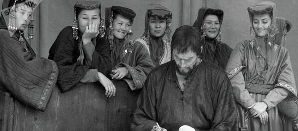 Съемки фильма Чингисхан Съемки фильма Чингисхан - Sputnik Кыргызстан