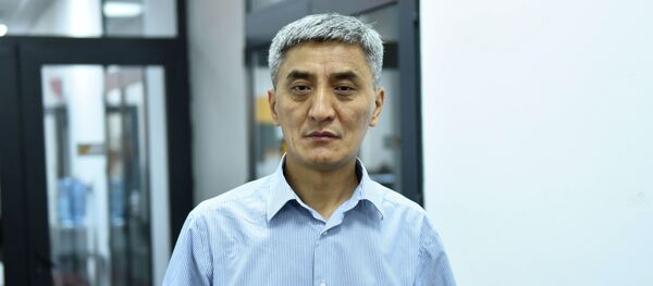 Бишкек шаардык санитардык-эпидемиологиялык көзөмөл борборунун бөлүм башчысы Махамат Мурзашев. Архив Бишкек шаардык санитардык-эпидемиологиялык көзөмөл борборунун бөлүм башчысы Махамат Мурзашев. Архив - Sputnik Кыргызстан