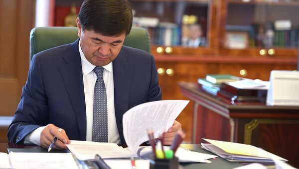 Экс-премьер-министр Кыргызской Республики Мухаммедкалый Абылгазиев. Архивное фото - Sputnik Кыргызстан