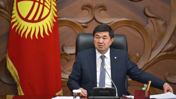 Премьер-министр Кыргызской Республики Мухаммедкалый Абылгазиев - Sputnik Кыргызстан