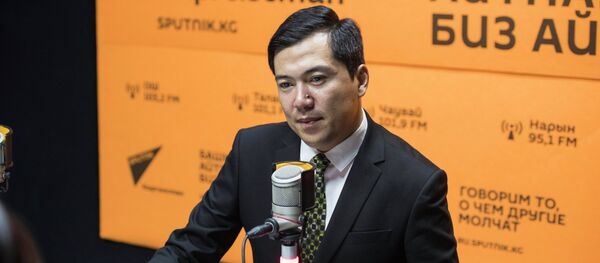 Диктор, телеведущий Расул Багышбаев - Sputnik Кыргызстан