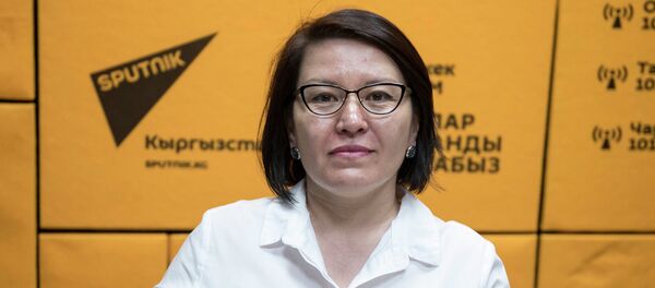 Член Свердловской областной общественной организации Кыргызстан — Урал в Екатеринбурге Гульшан Доолонбаева - Sputnik Кыргызстан