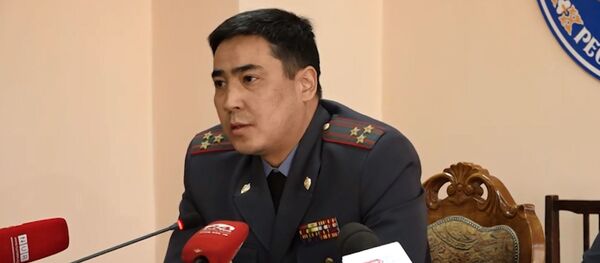 Начальник ГУВД Чуйской области Самат Курманкулов - Sputnik Кыргызстан