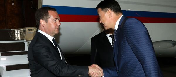 Участие премьер-министра РФ Д. Медведева в заседании Евразийского межправительственного совета Участие премьер-министра РФ Д. Медведева в заседании Евразийского межправительственного совета - Sputnik Кыргызстан