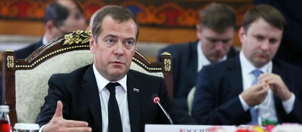 Премьер-министр РФ Д. Медведев принял участие в заседании Евразийского межправительственного совета стран ЕАЭС - Sputnik Кыргызстан
