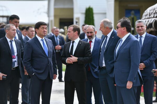 Заседание Евразийского межправительственного совета стран ЕАЭС в Чолпон-Ате - Sputnik Кыргызстан