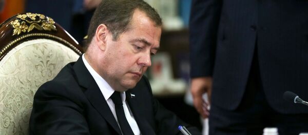 Председатель правительства РФ Дмитрий Медведев - Sputnik Кыргызстан