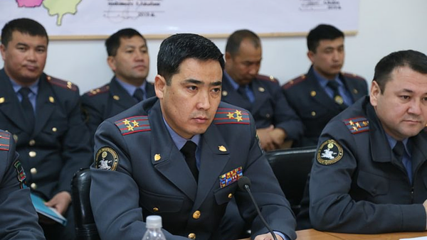 Начальник ГУВД Чуйской области Самат Курманкулов - Sputnik Кыргызстан