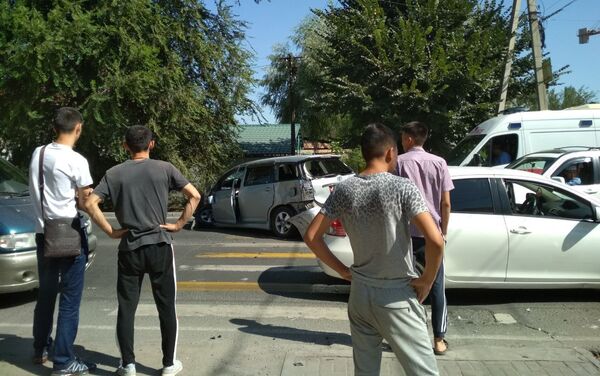 ДТП произошло сегодня, 11 августа в 11:00 - Sputnik Кыргызстан