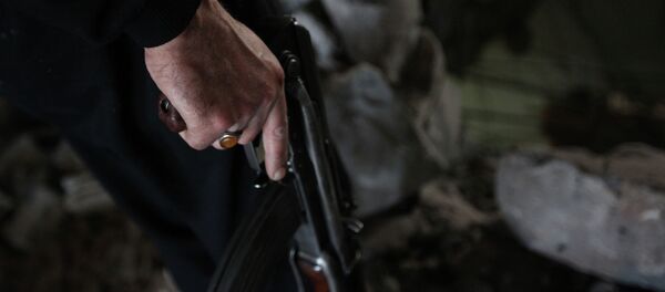 Куралчан адам. Архив - Sputnik Кыргызстан