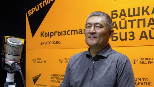 Начальник информационно-технического обеспечения ФОМС Талант Муканов  - Sputnik Кыргызстан