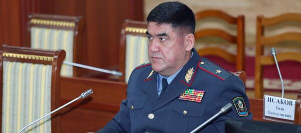 Заместитель МВД Курсан Асанов - Sputnik Кыргызстан