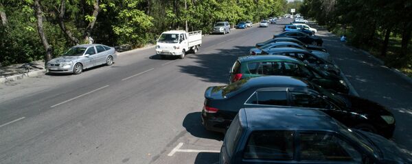 Платные стоянки в Бишкеке - Sputnik Кыргызстан