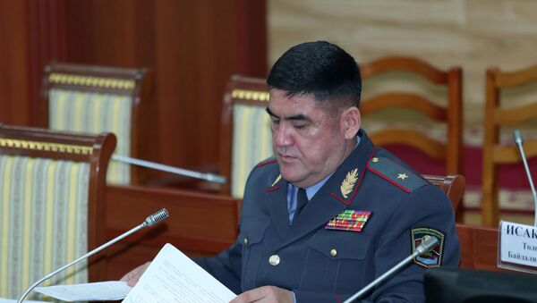  Заместитель министра внутренних дел Курсан Асанов. Архивное фото - Sputnik Кыргызстан