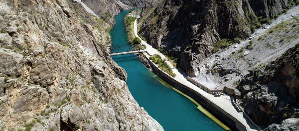 Река Нарын в Нарынской области - Sputnik Кыргызстан