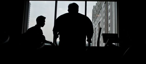 Машыгып жаткан адам. Архив - Sputnik Кыргызстан