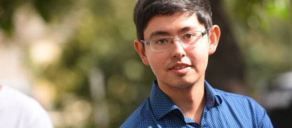 Алмазбек Атамбаевдин уулу Кадыр Атамбаев. Архив - Sputnik Кыргызстан