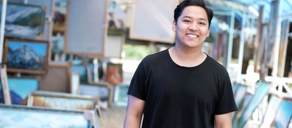 Автор и режиссер проекта Бишкек 140 Эрик Абдыкалыков - Sputnik Кыргызстан