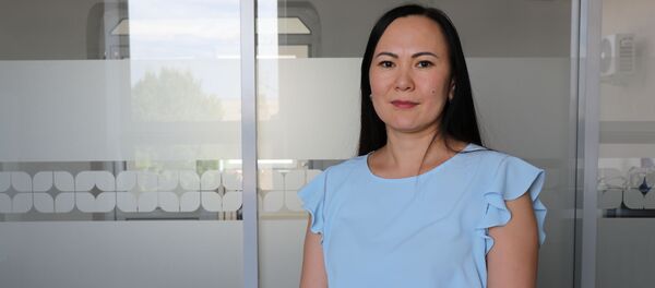 Проектный менеджер одного из коммерческих банков Кыргызстана Алмагуль Кадышева - Sputnik Кыргызстан