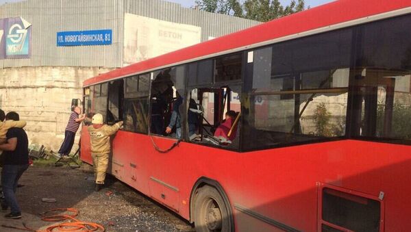 ДТП с пассажирским автобусом в Перми - Sputnik Кыргызстан