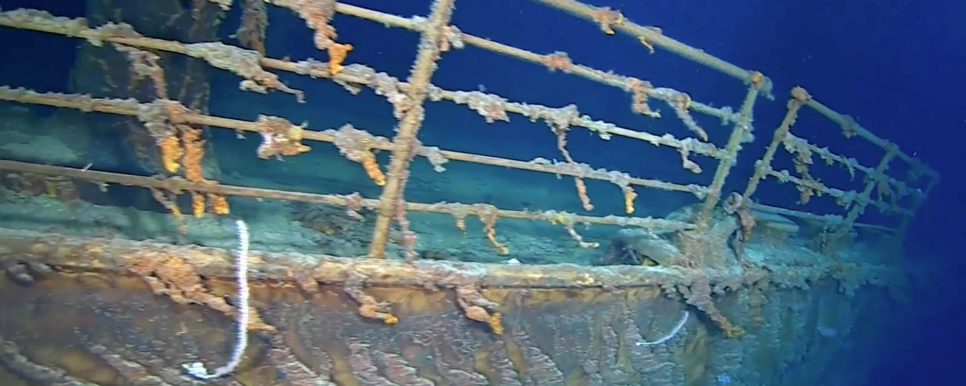 Как разрушается Титаник — ученые сняли видео на дне Атлантики - Sputnik Кыргызстан, 1920, 23.08.2019