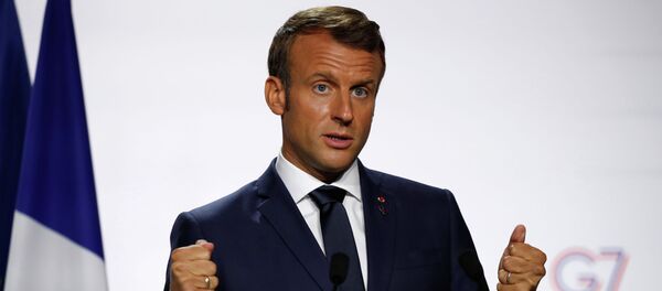 Президент Франции Эммануэль Макрон. Архивное фото - Sputnik Кыргызстан